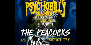 Peacocks Event Poster